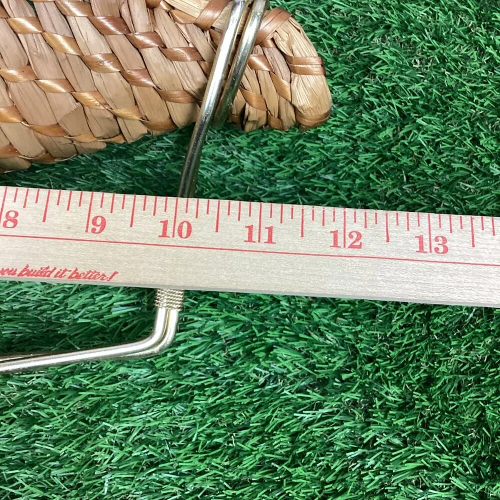 Wicker & Brass Vintage Wine Holder